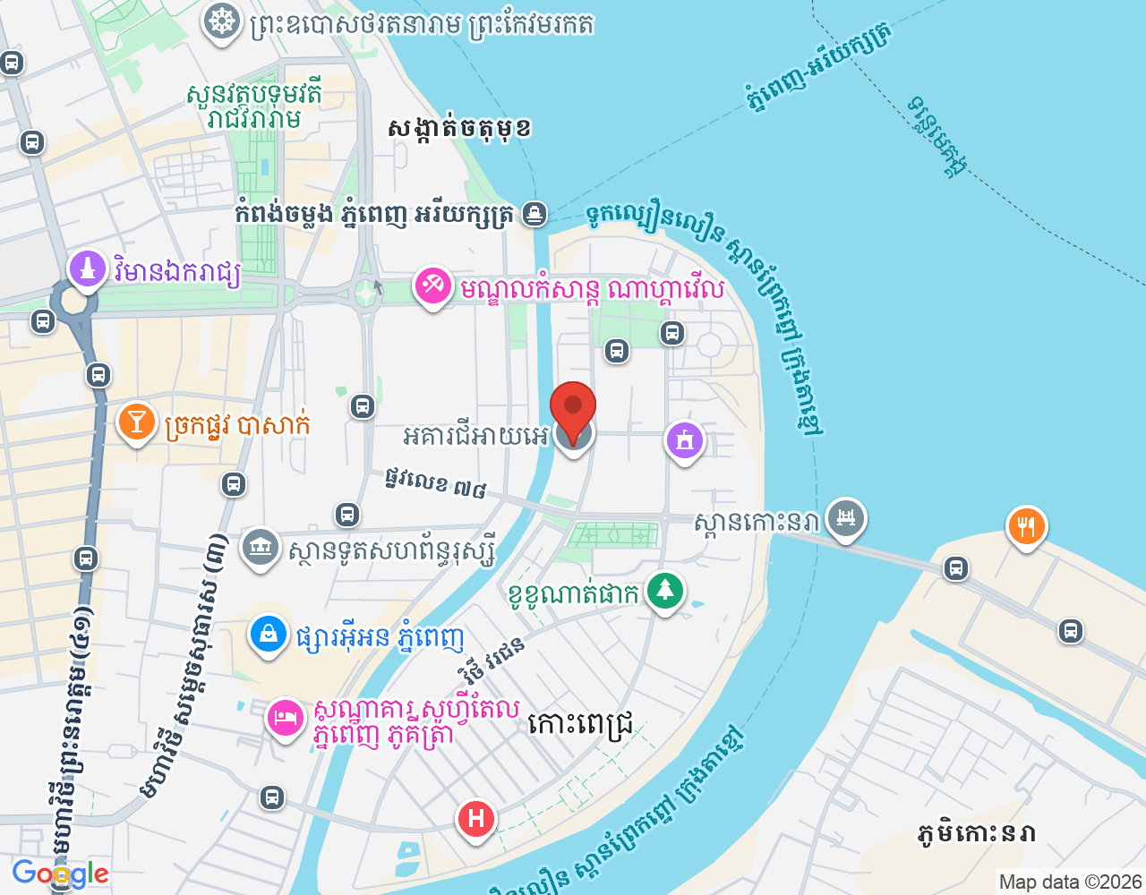Junior Marketing & Sales location map