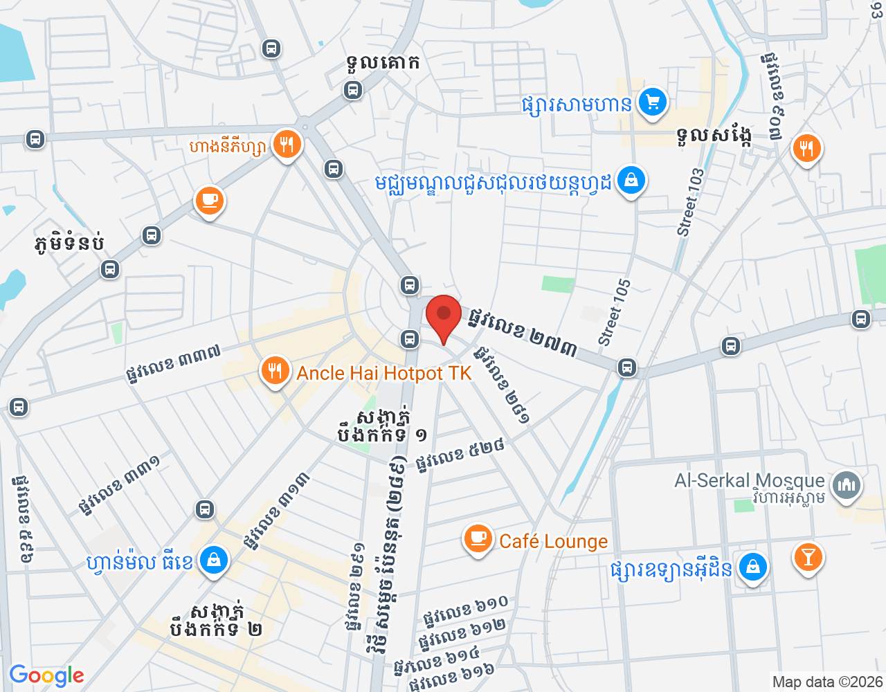 ជំនួយការផ្នែកលក់ location map