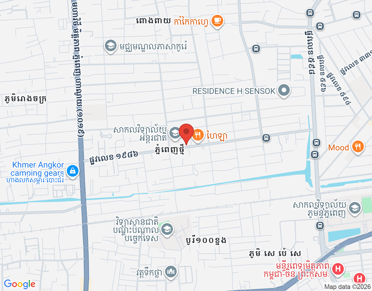 Sales Indoor location map