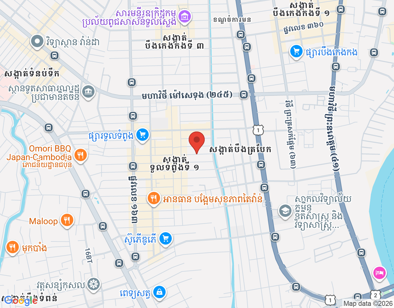 គណនេយ្យ location map