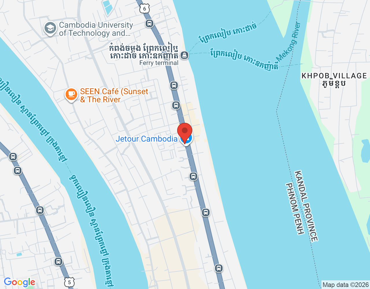 Marketing Supervisor location map