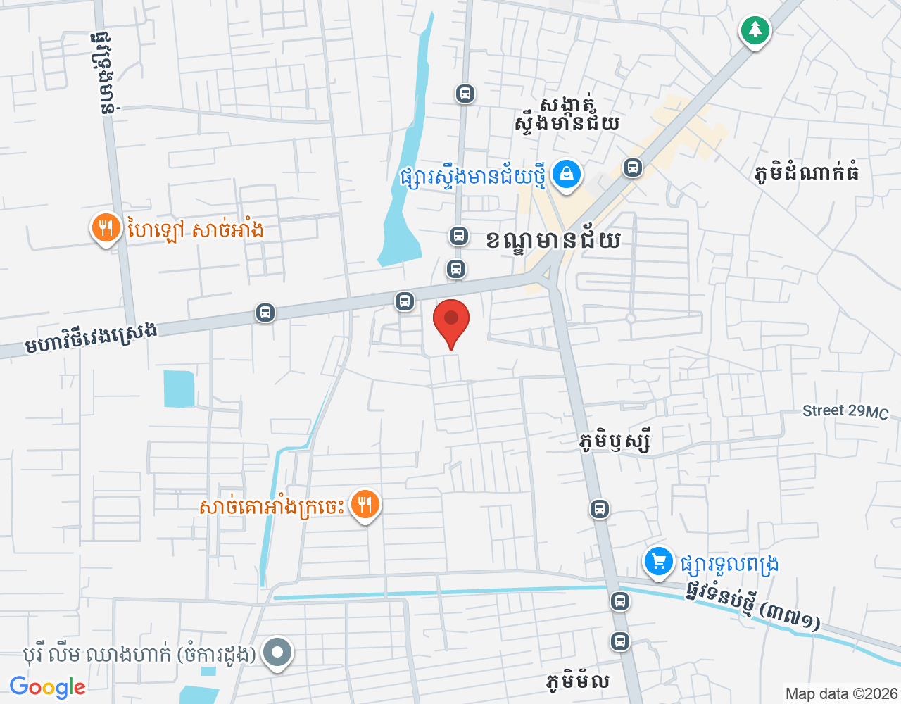 អ្នកដឹកជញ្ជូន location map