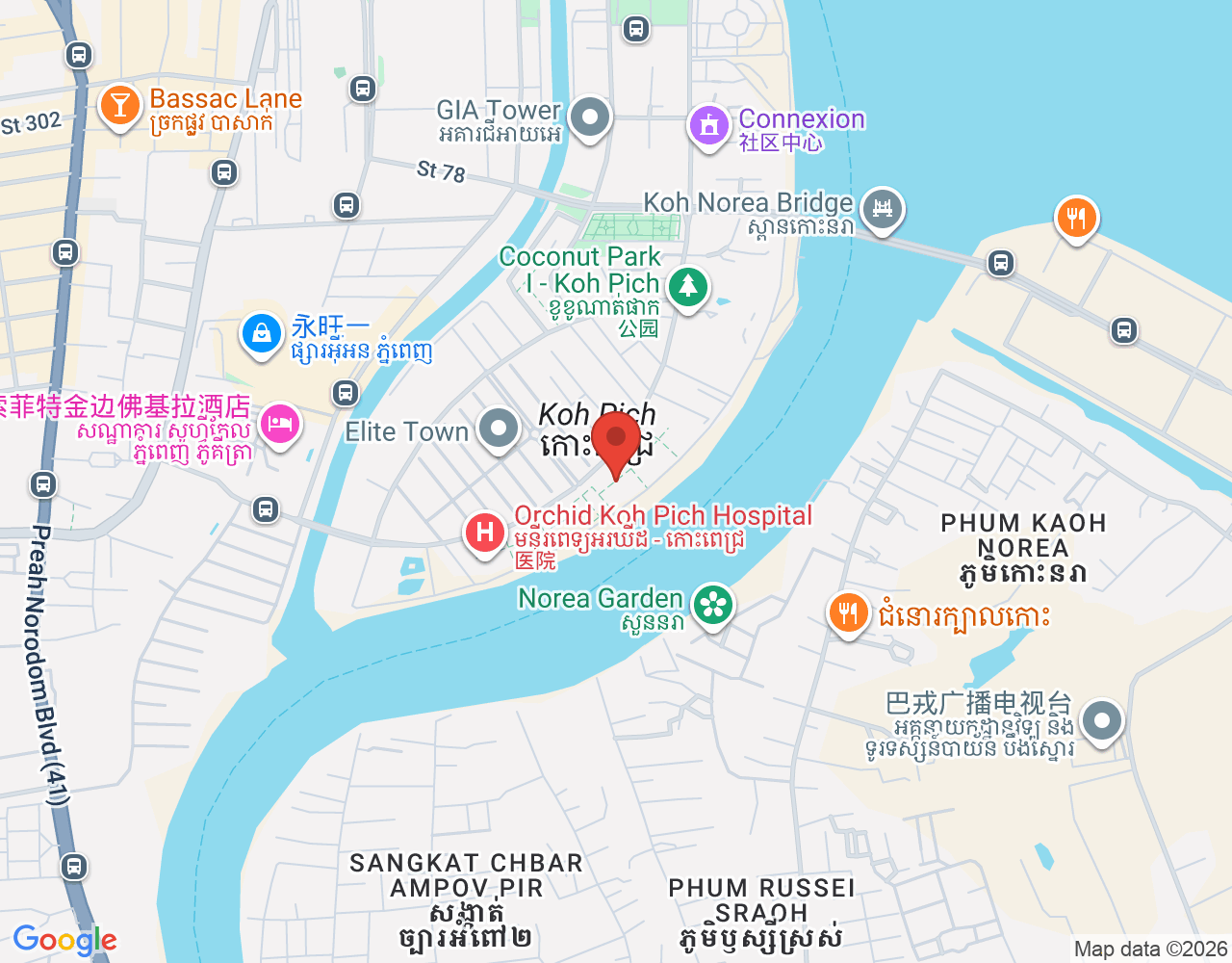 Customer Service Import Executive location map