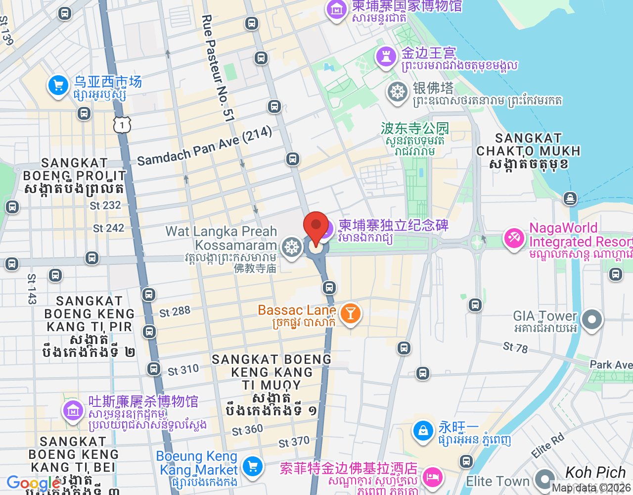 SENIOR LAND ADMIN location map