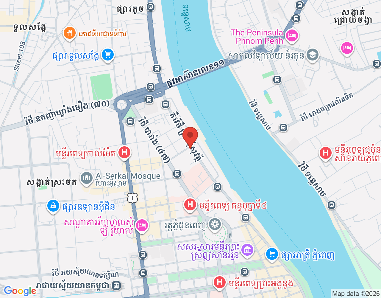 Chef De Partie location map