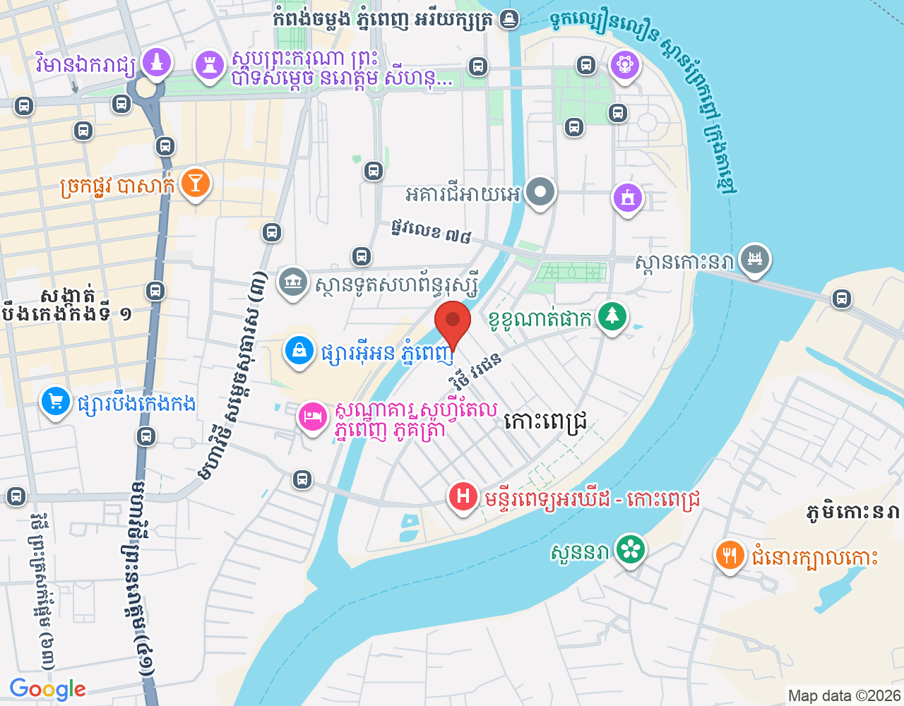 Sales Logistic location map