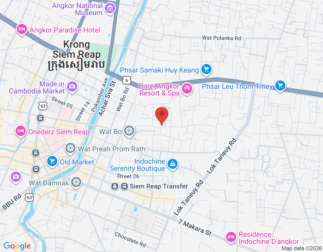 Waiter (Afternoon Shift) location map
