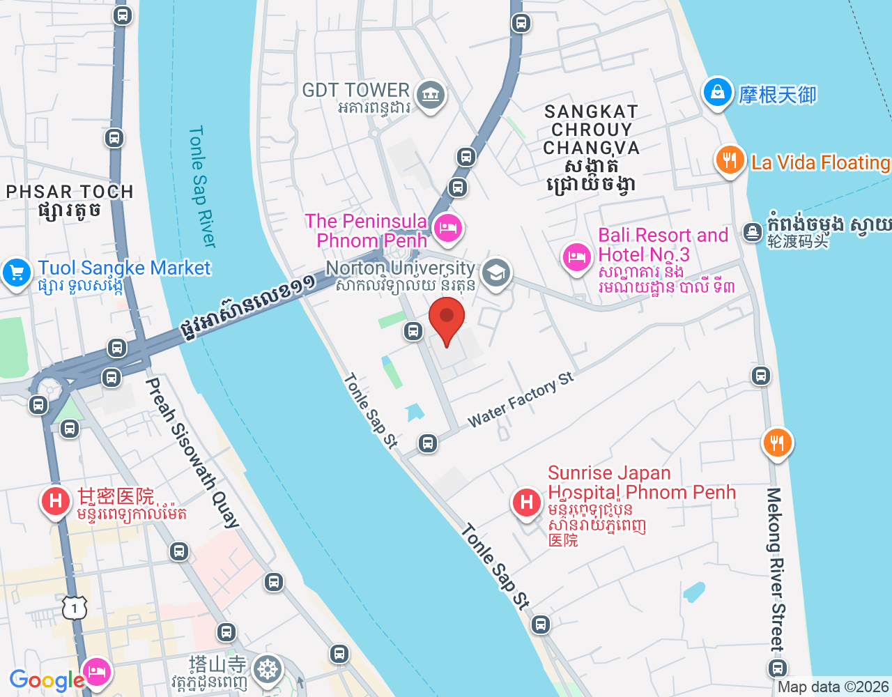 Stock controller location map