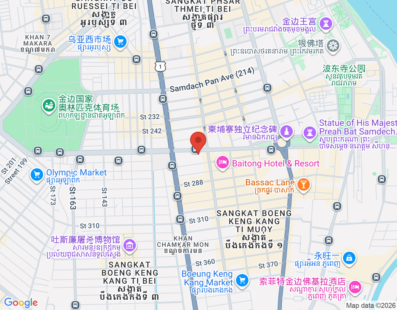 Senior Trade Finance Operations Officer location map