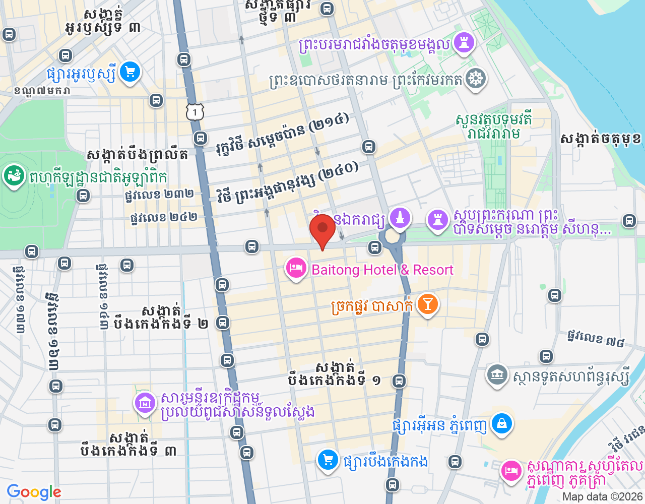Intern - Personal Banker location map