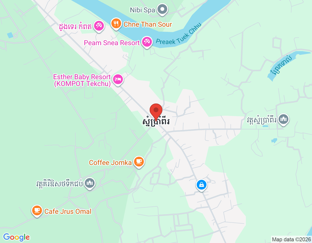 ចុងភៅ location map