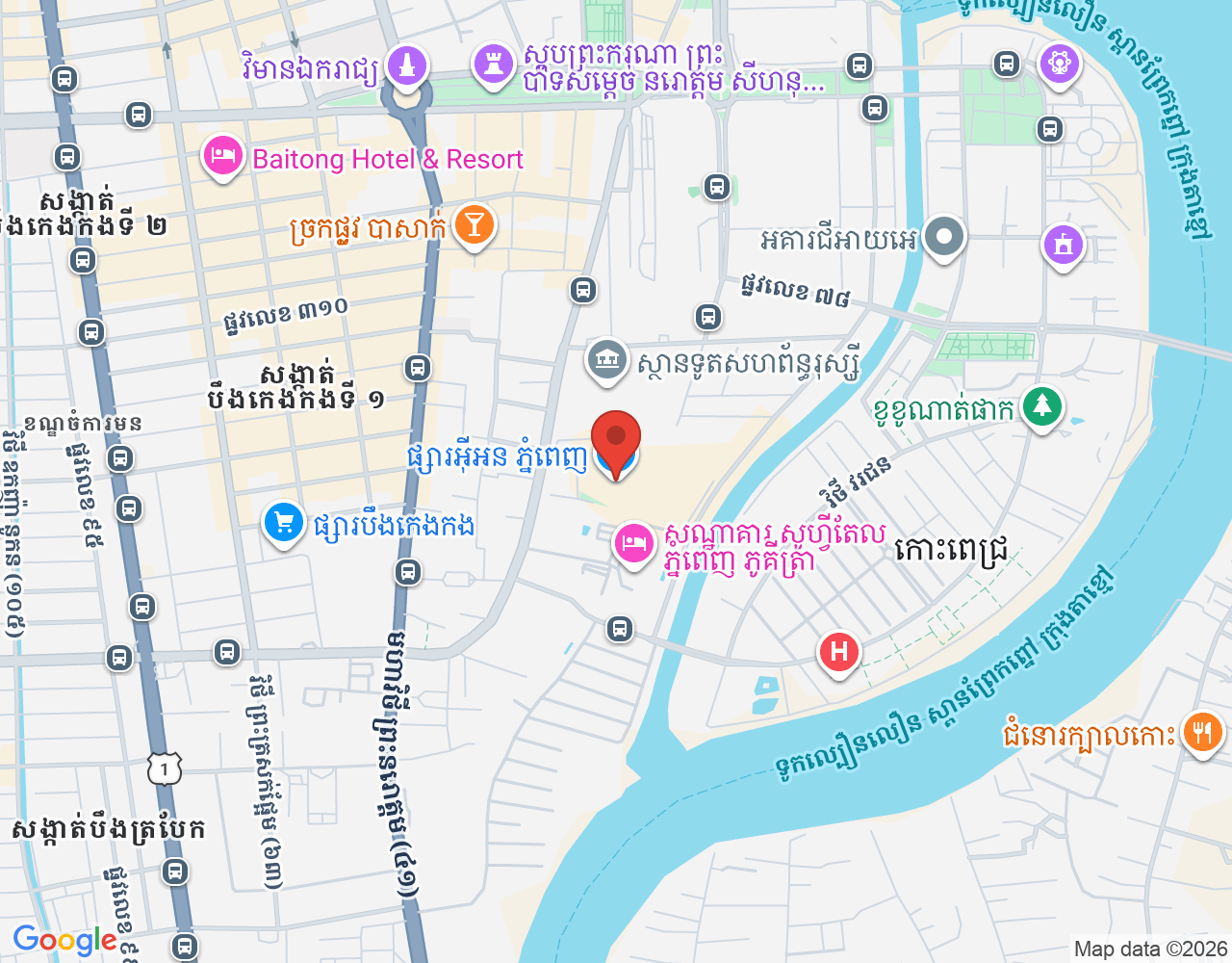 Cook Helper location map