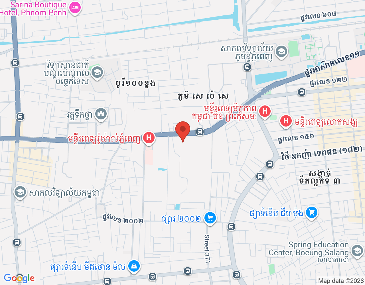 Senior Internal Audit Officer location map