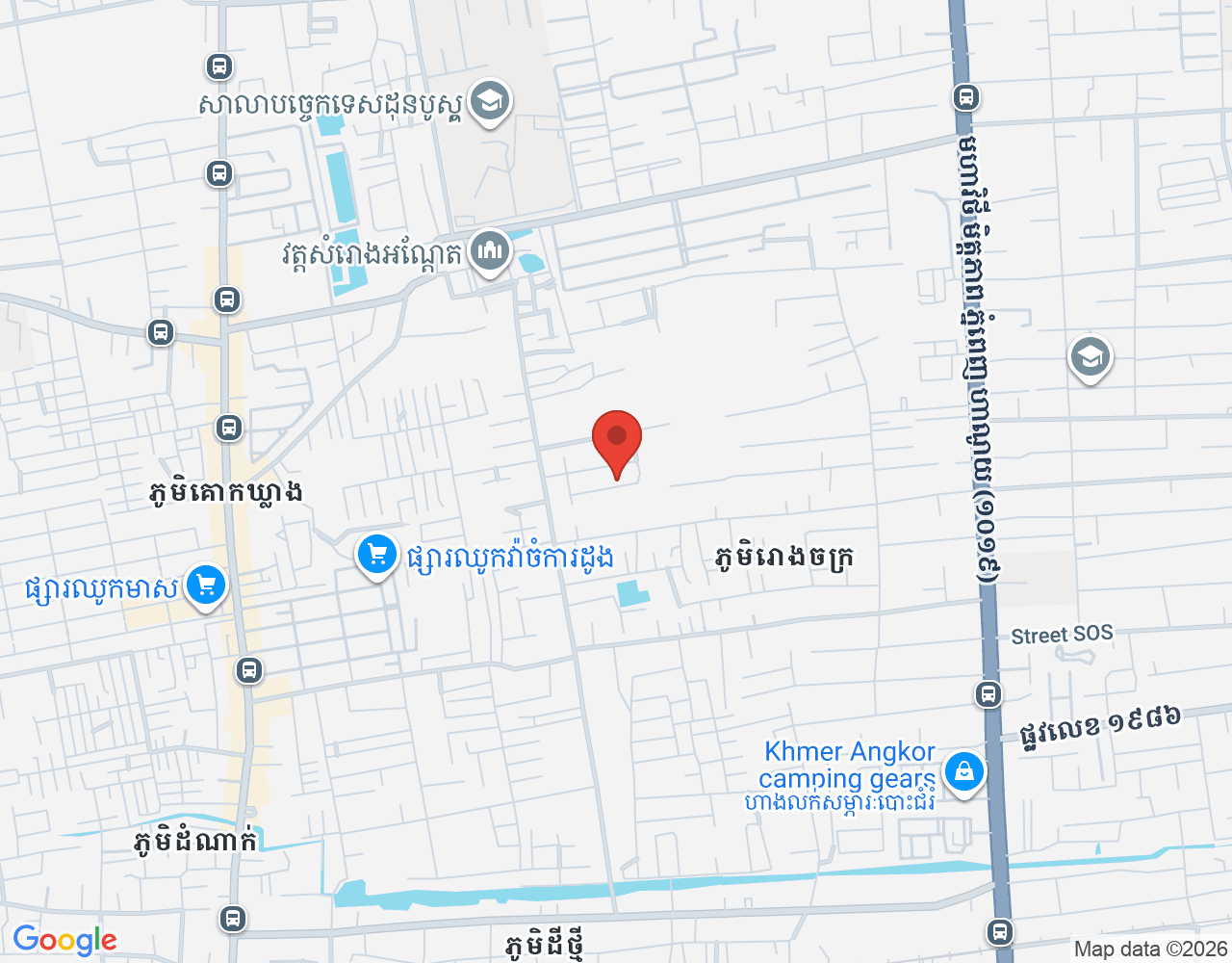 Sales Project Executive location map