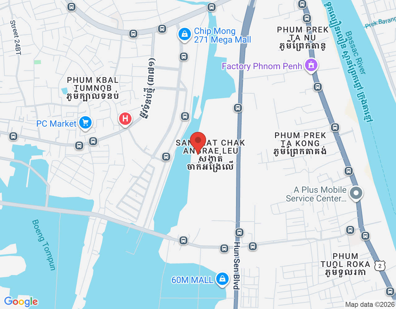Accounting Supervisor location map