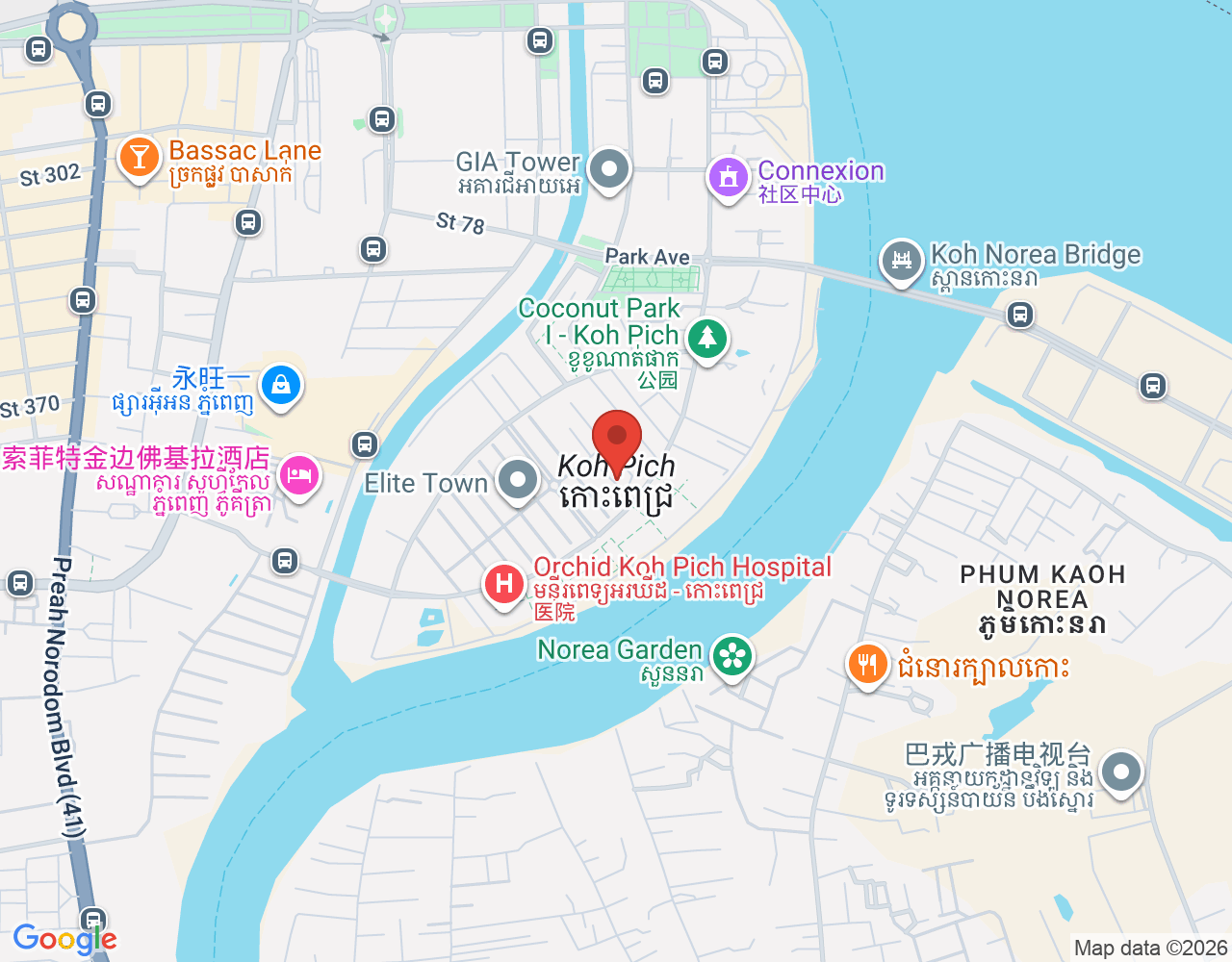 行政文员兼翻译 location map