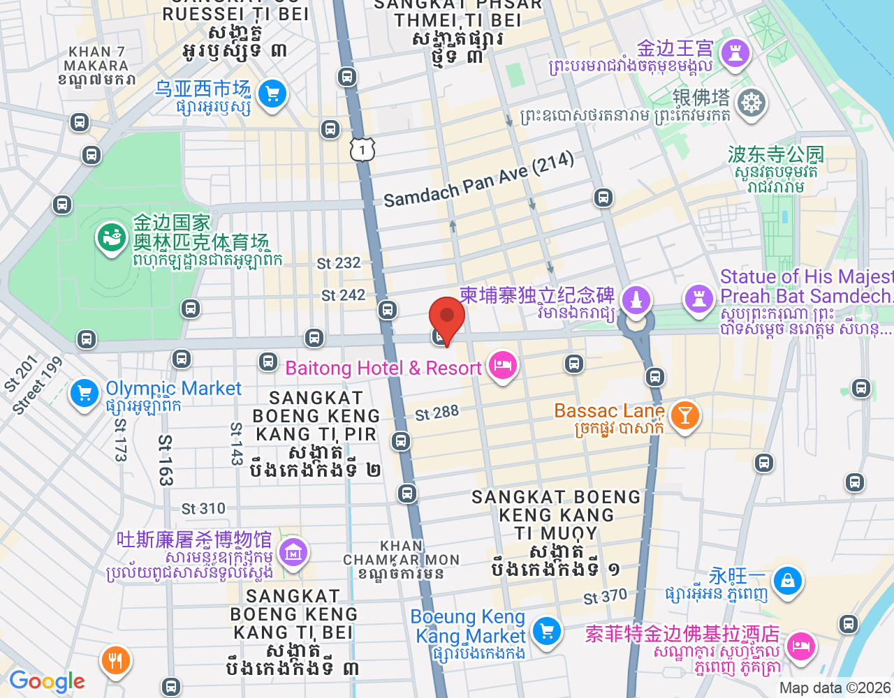 Junior Medium Business Loan Officer location map