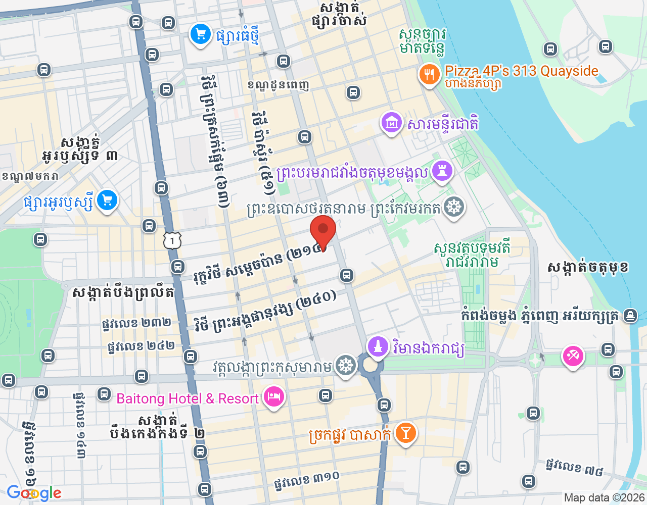 Procurement Supervisor location map