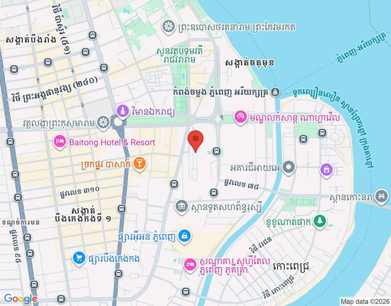 Warehouse Officer location map