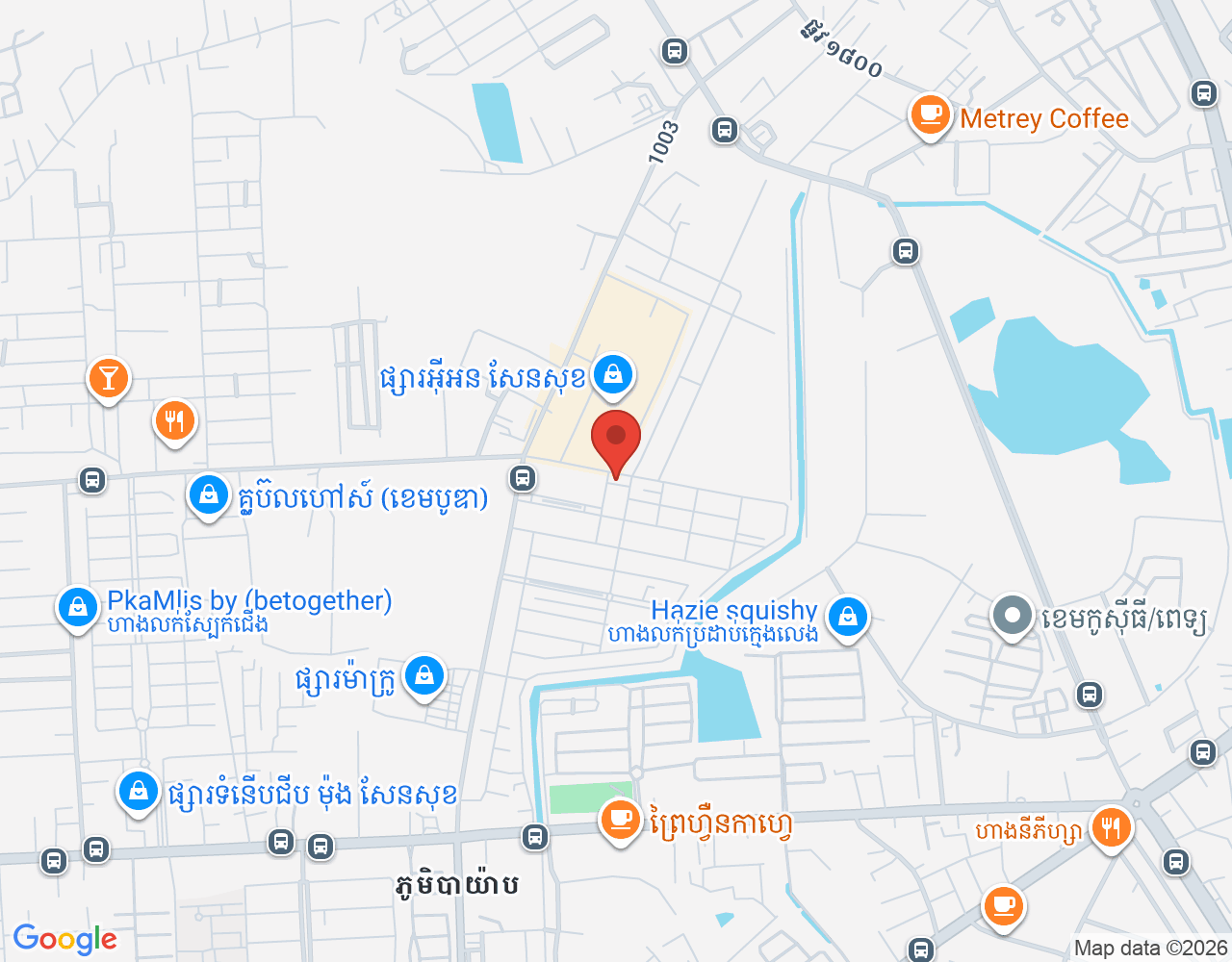 ជំនួយការចុងភៅ location map