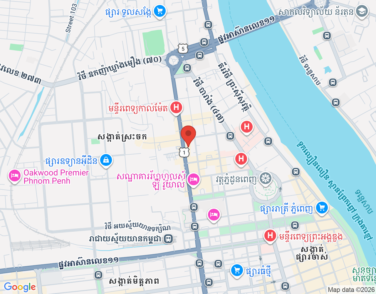 GPS Monitoring Intern location map