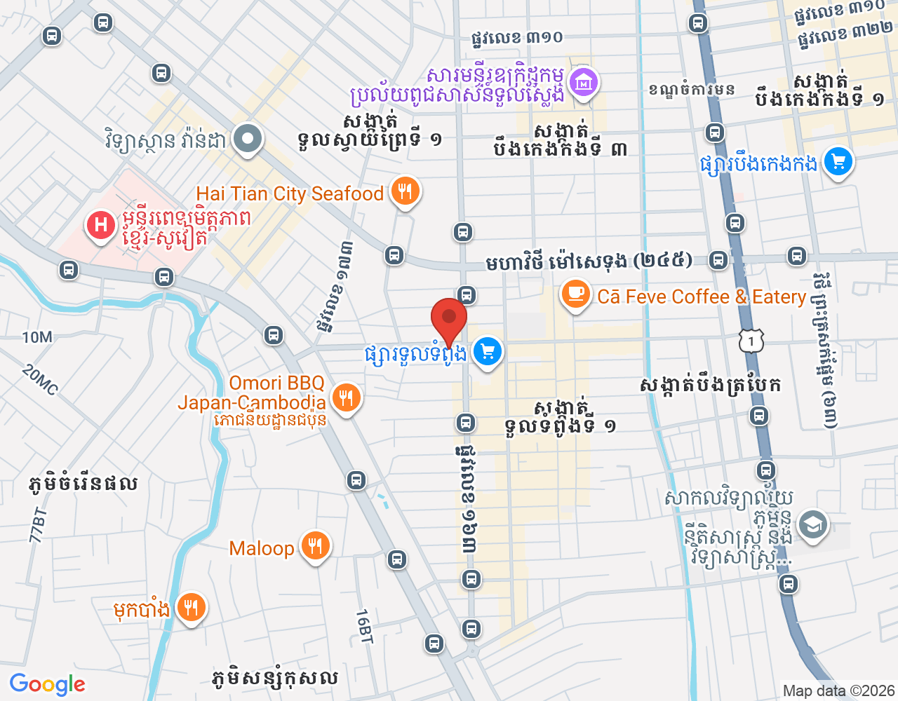 HFO/LNG, Power Plant Operator location map