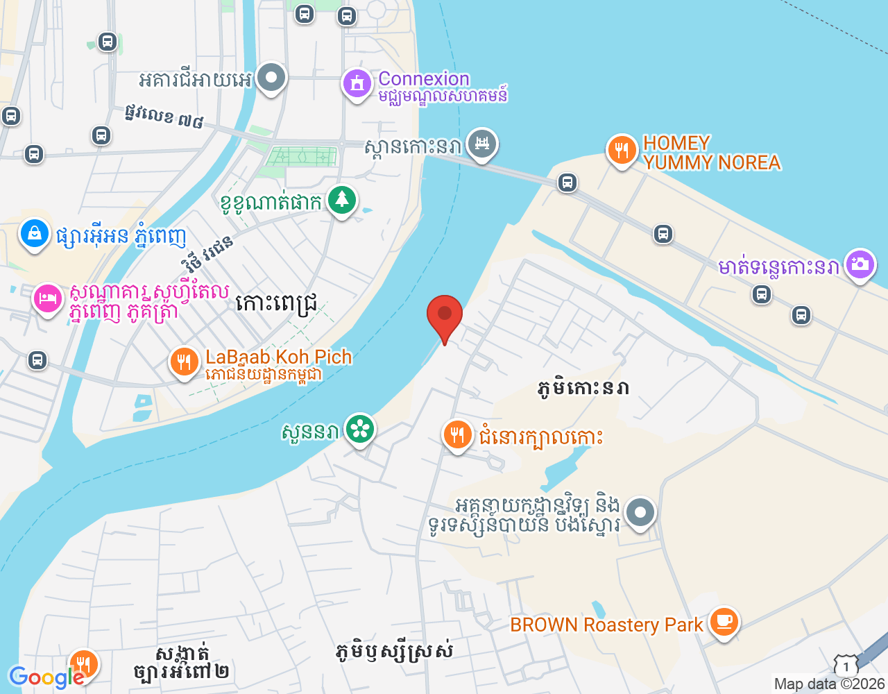 មេការគ្រប់គ្រងក្នុងភោជនីយដ្ឋាន location map