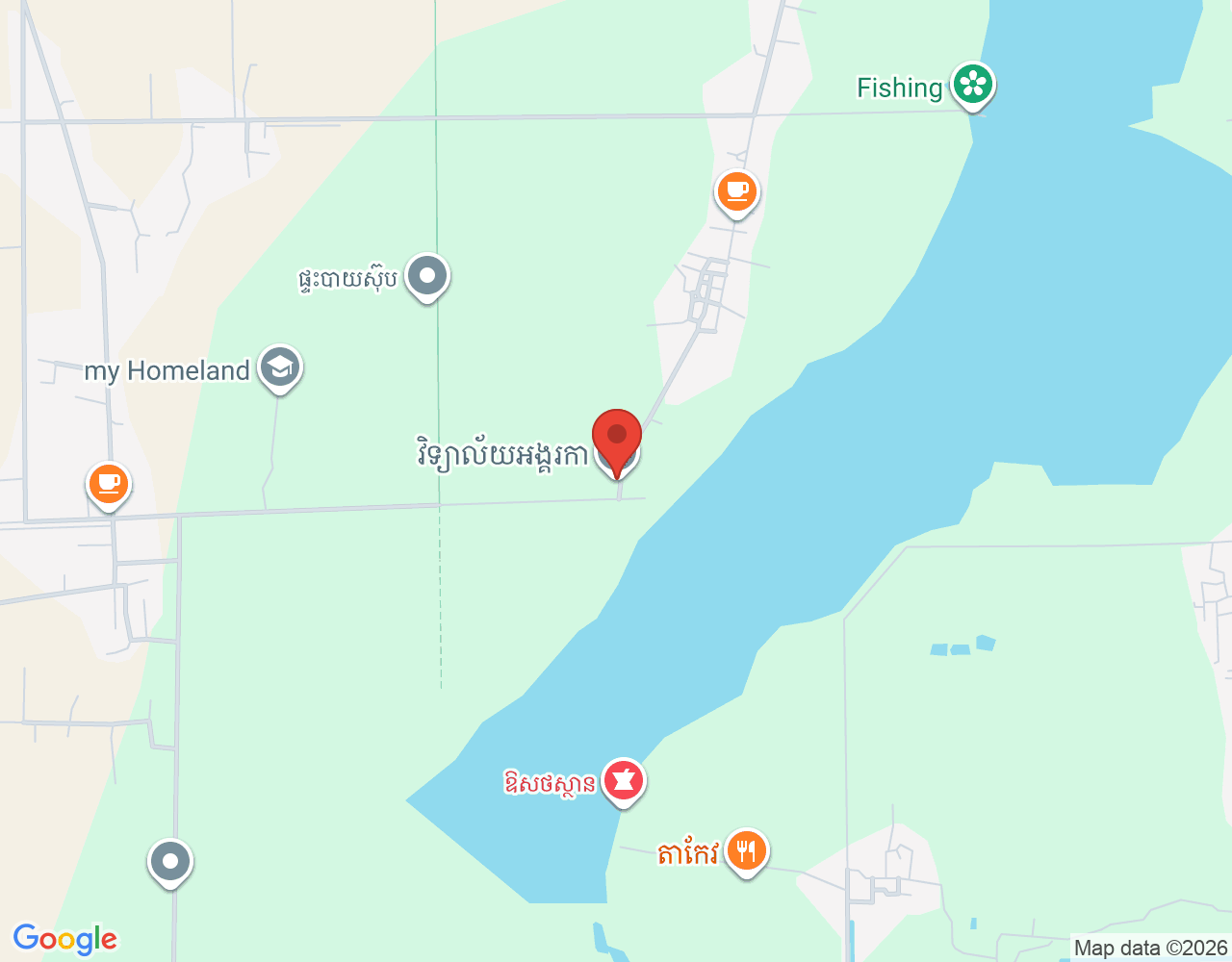 Customer Service location map