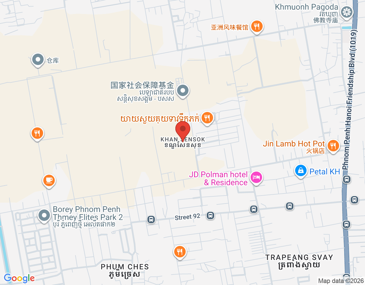 ធ្វើការងារផ្ទះ location map