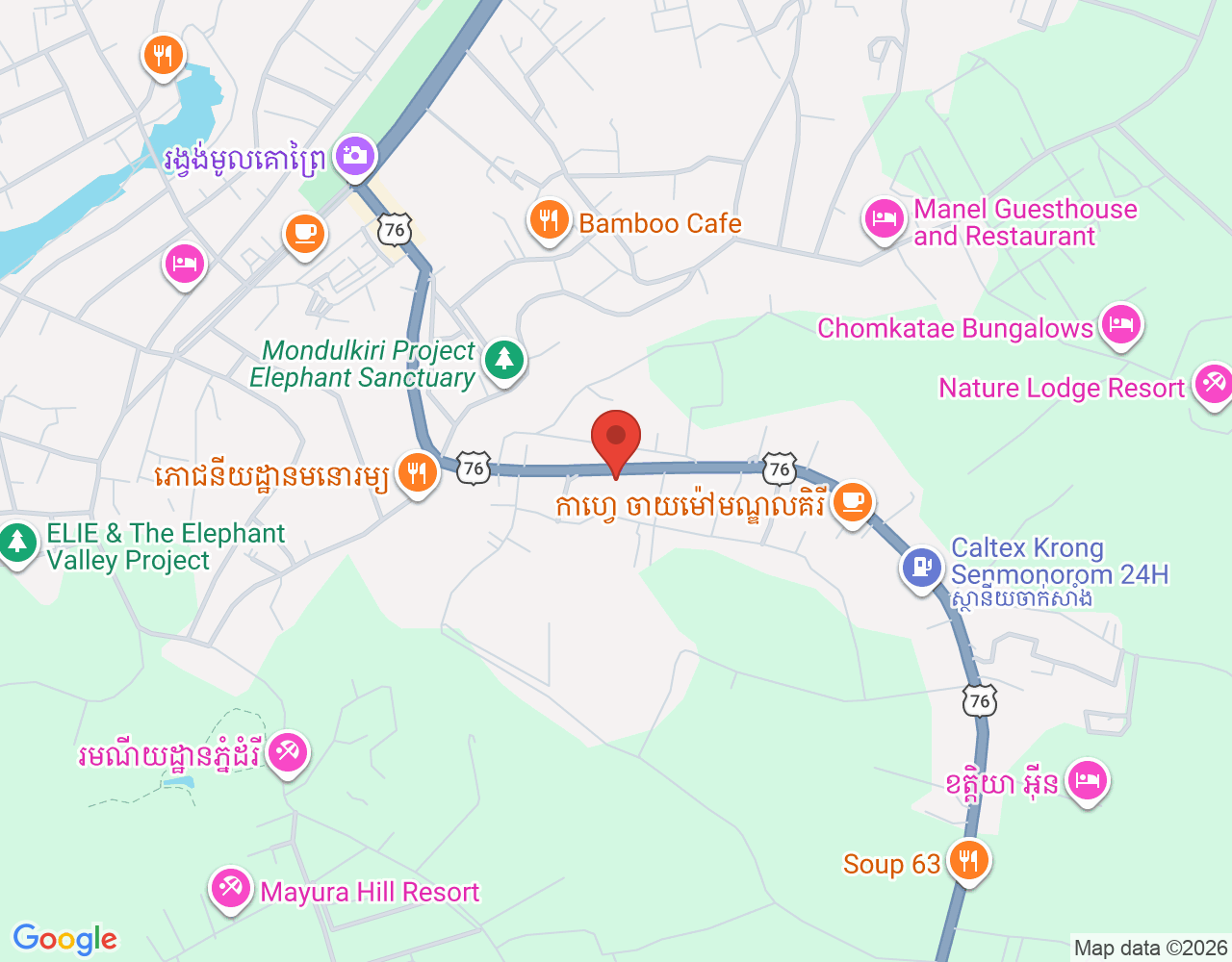 Small Business Loan Supervisor location map