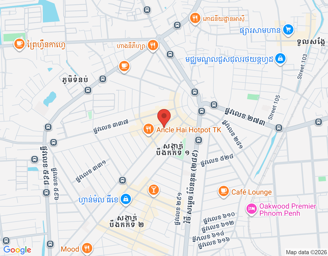 ផ្នែកបើកកង់បី location map