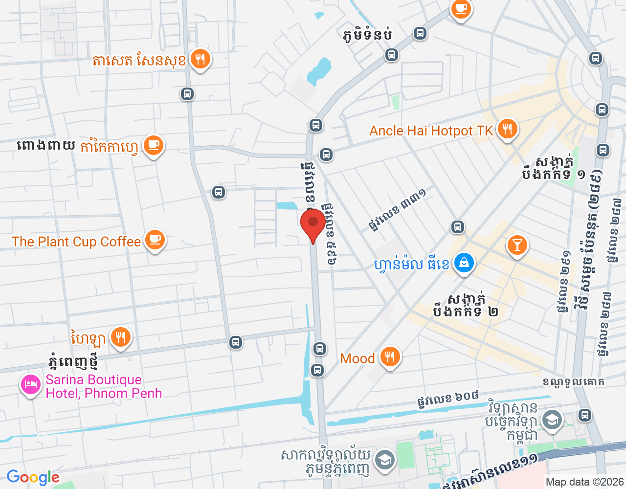Stock Controller location map