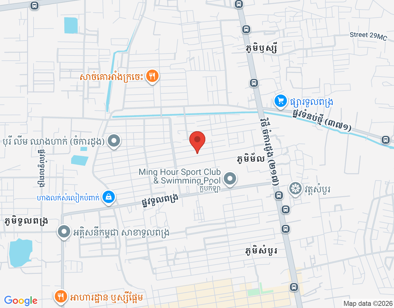 ផ្នែកបកប្រែភាសាចិន location map