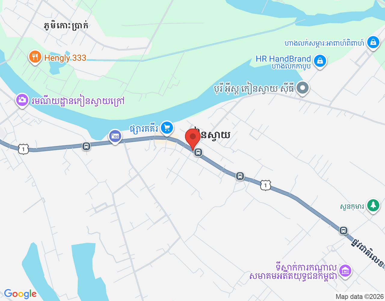 តៃកុងឡានស្ទូច៥តោន location map