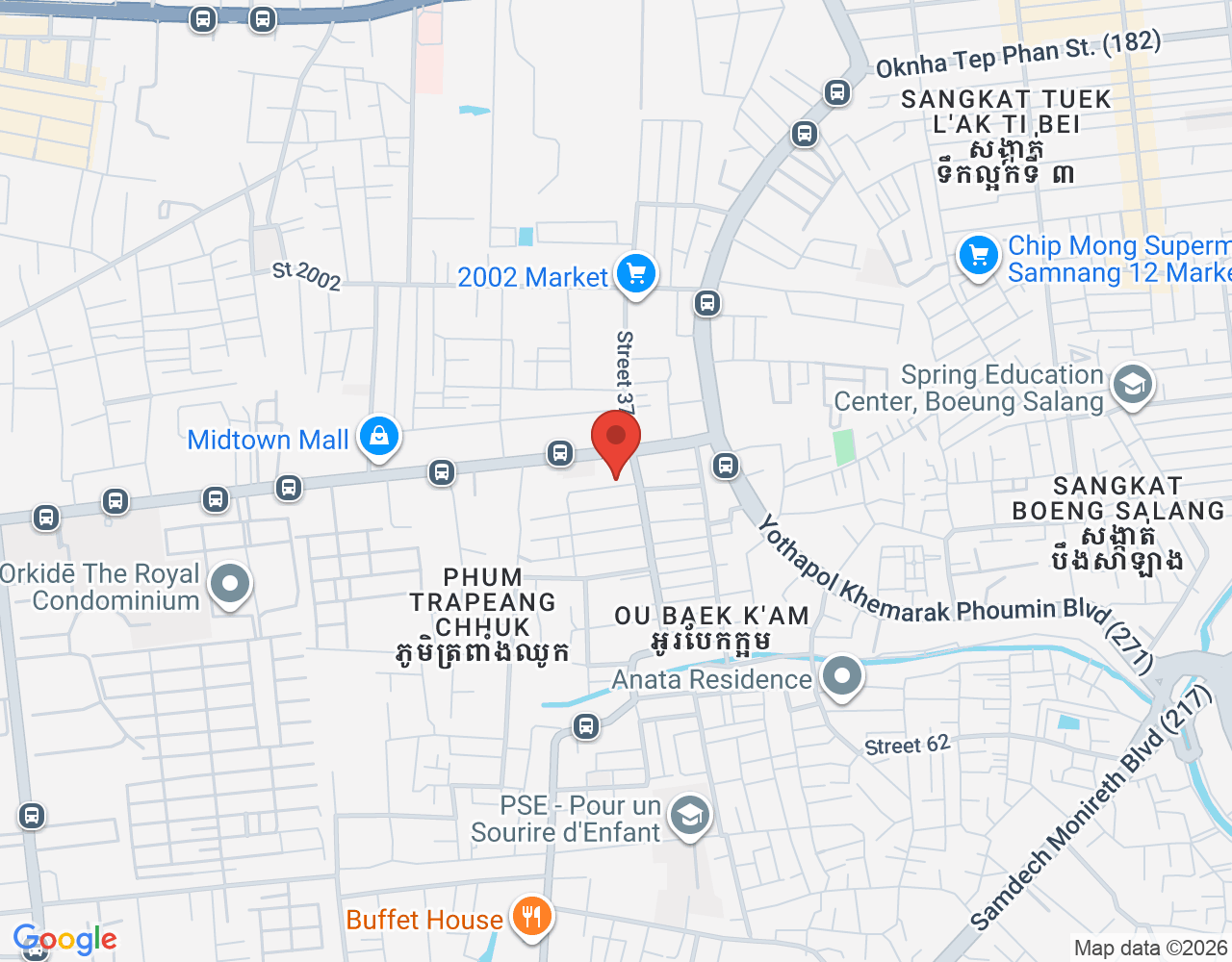 SENIOR INTERNAL AUDIT OFFICER location map