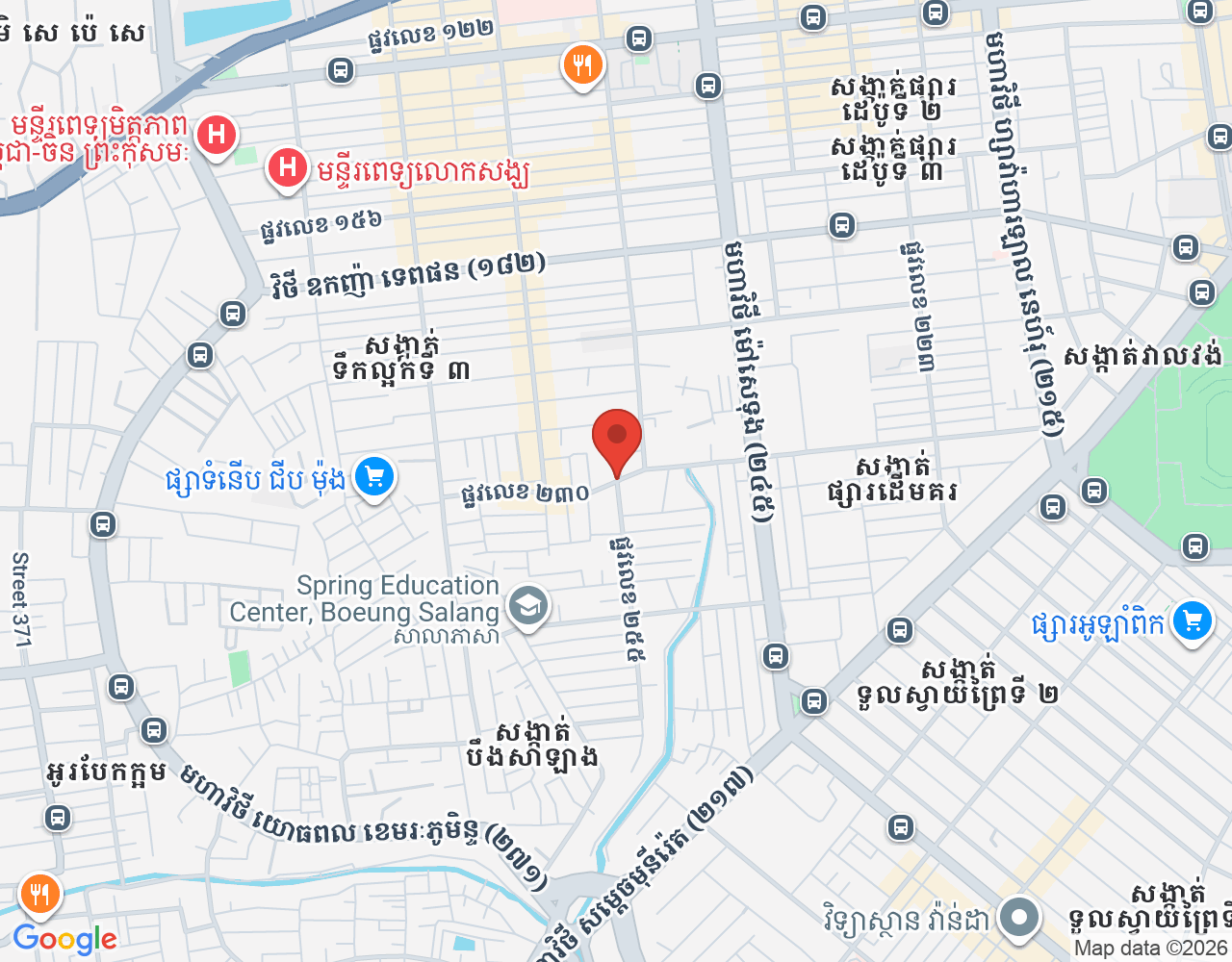 PROFESSIONAL TRANSLATORS location map