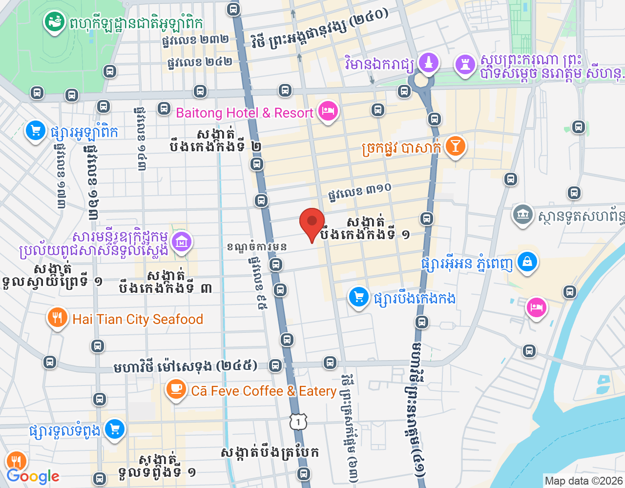 អ្នកឆុងកាហ្វេ location map