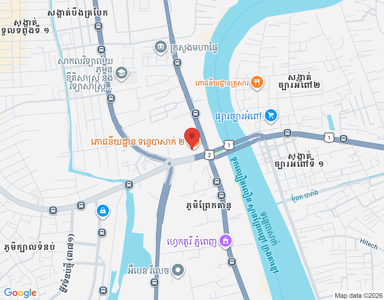 Finance Manager location map