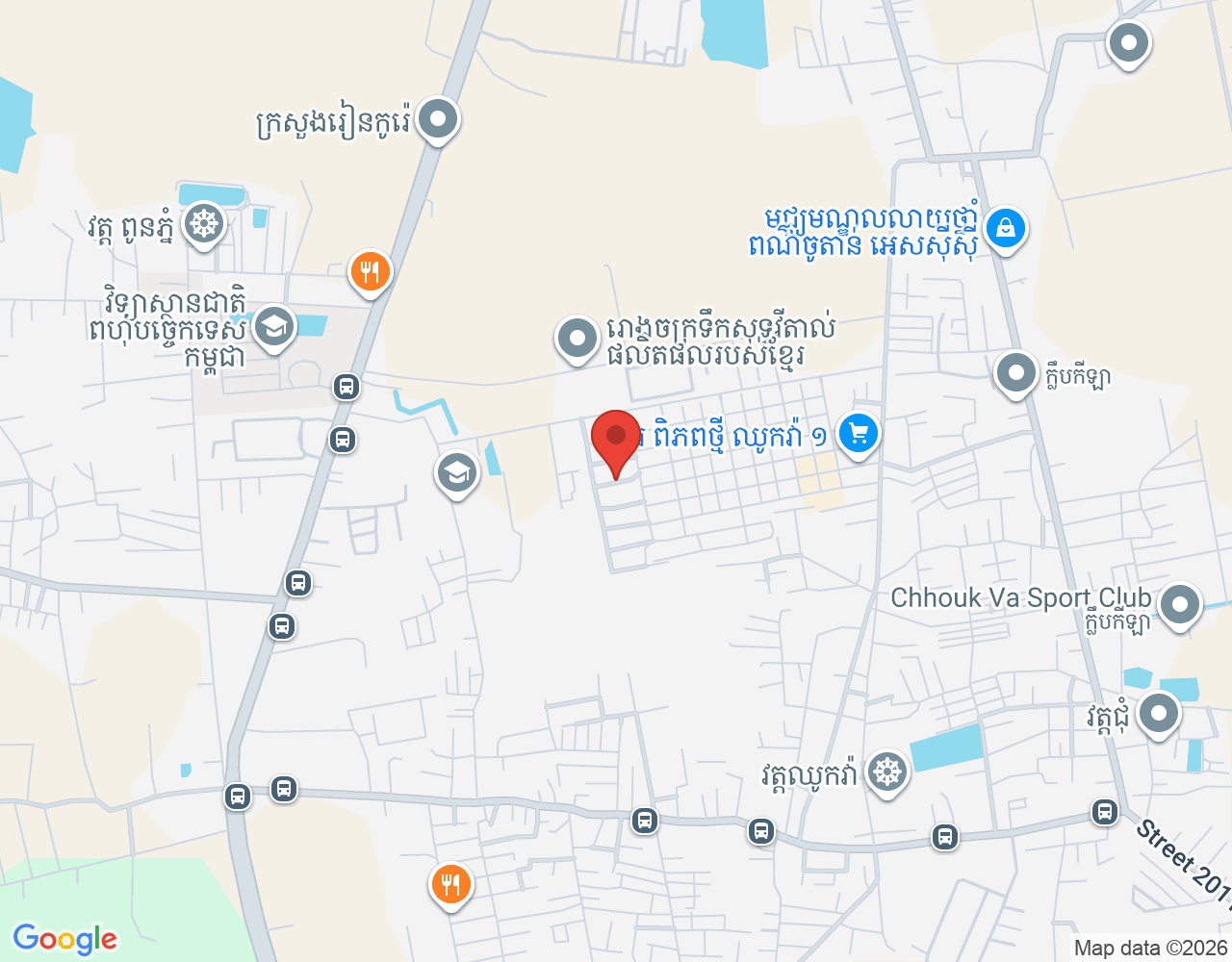 ផ្នែក stock រាប់ចំអីវ៉ាន់ location map