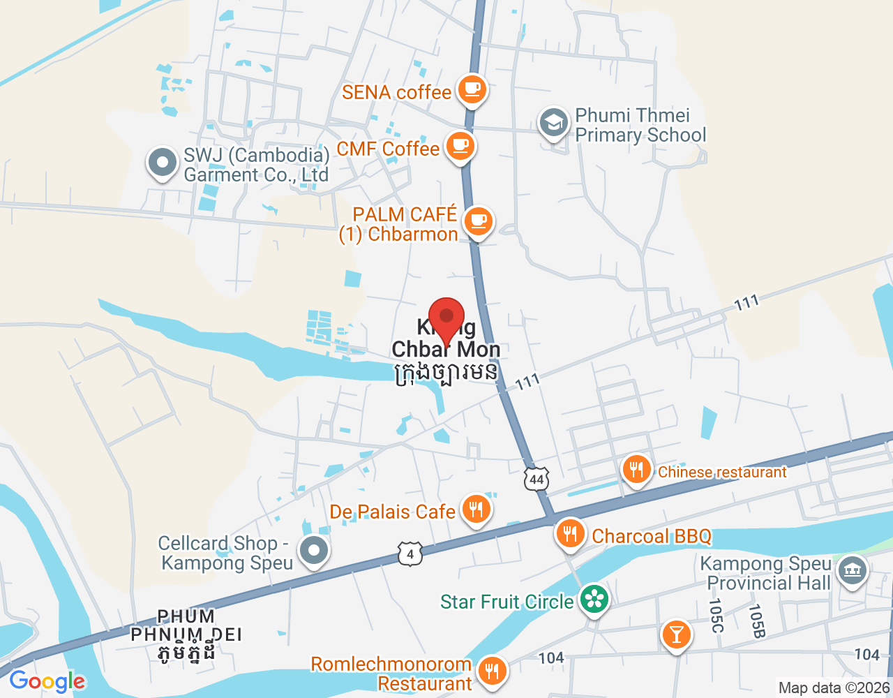 បុគ្គលិកបញ្ញើរ location map