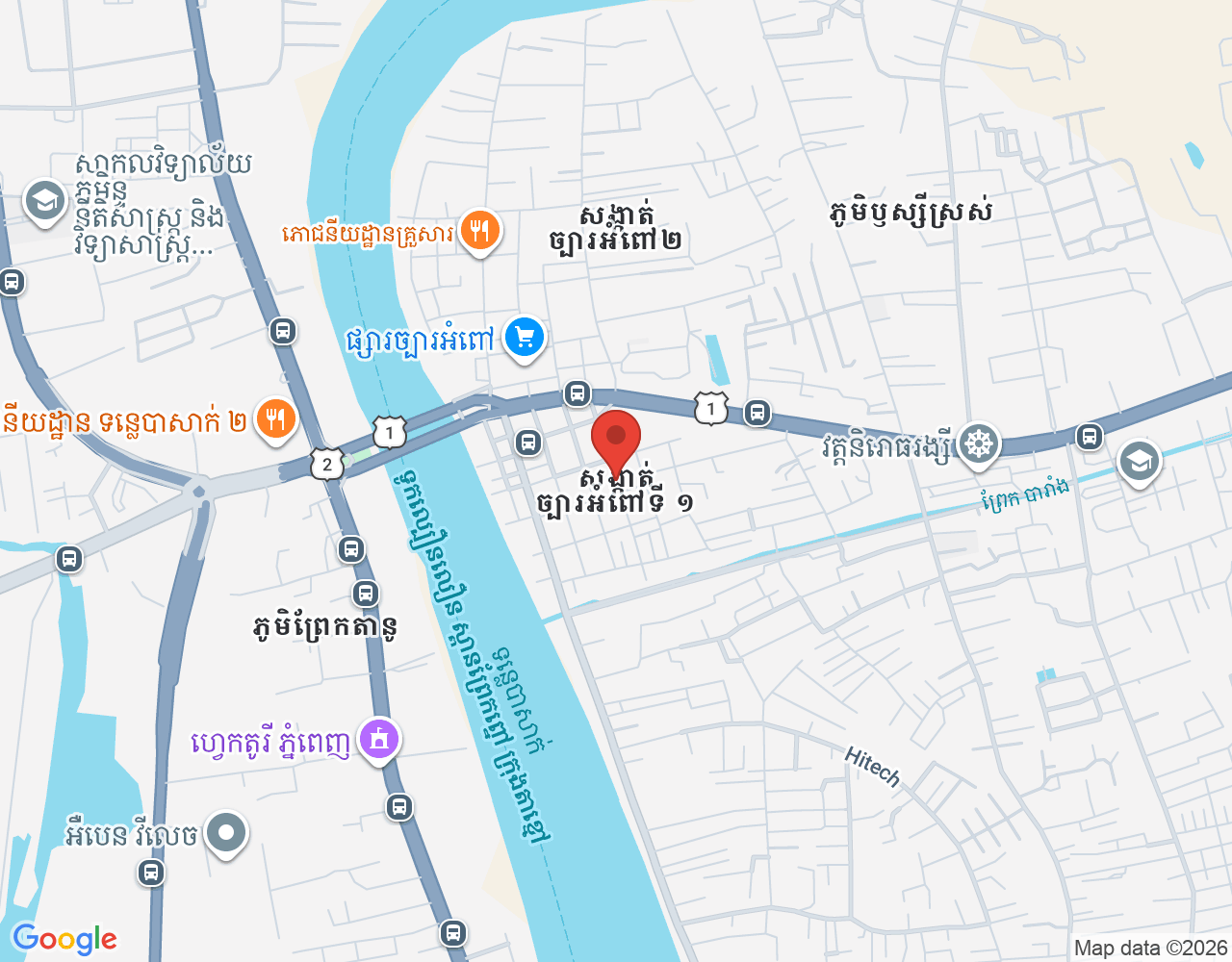 ផ្នែកសន្តិសុខ location map