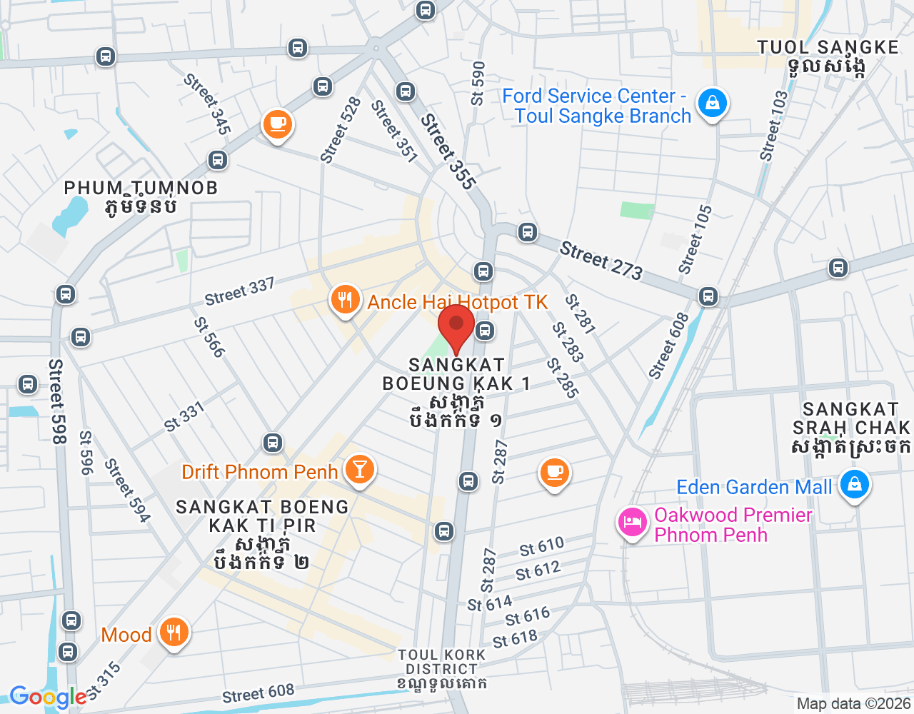 Associate Recruiter location map