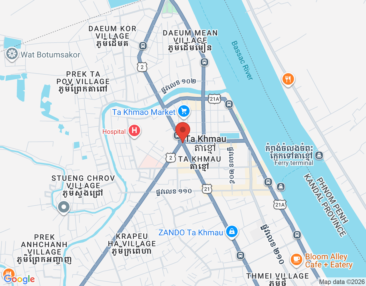 អ្នកធ្វេីការងារតាមផ្ទះ location map