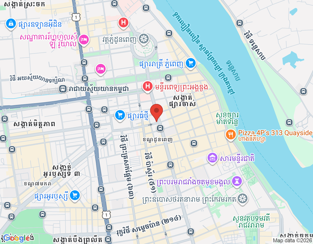 FULL-TIME BARISTA location map