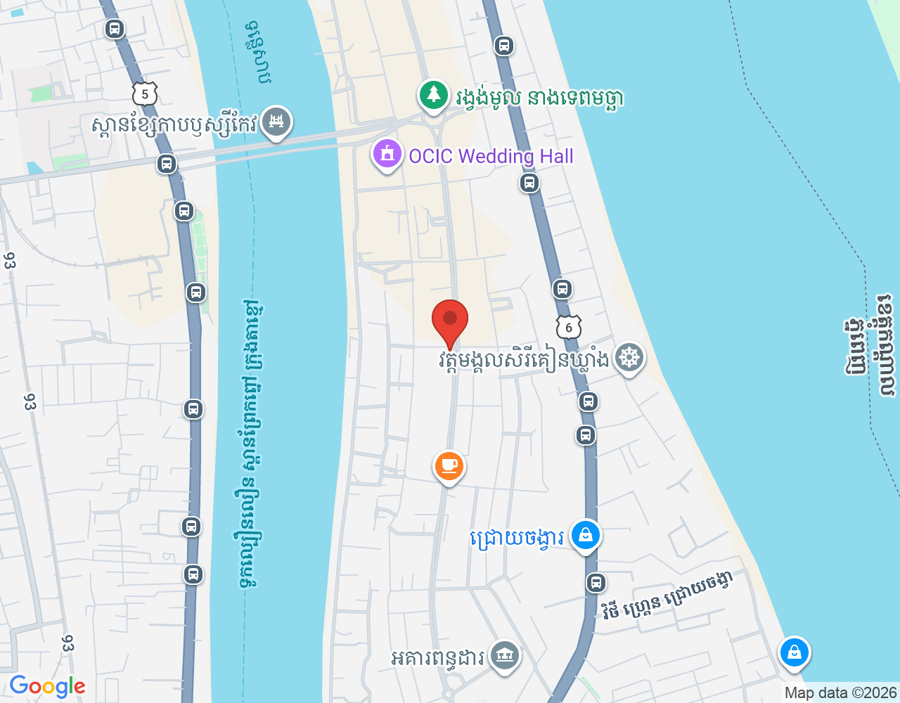 អ្នកកម្មង់ location map