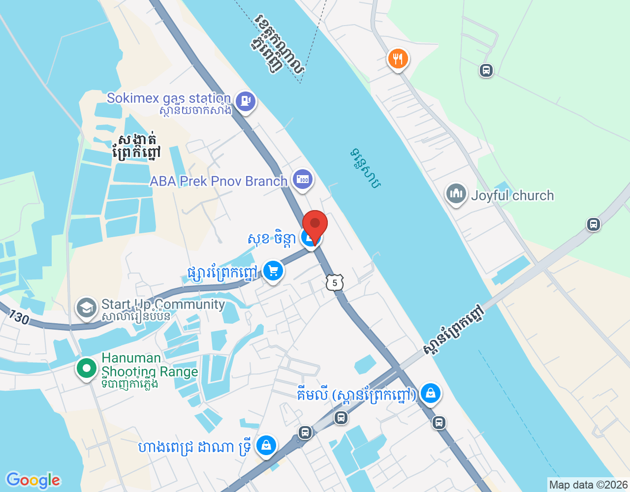 Driver Asst. location map