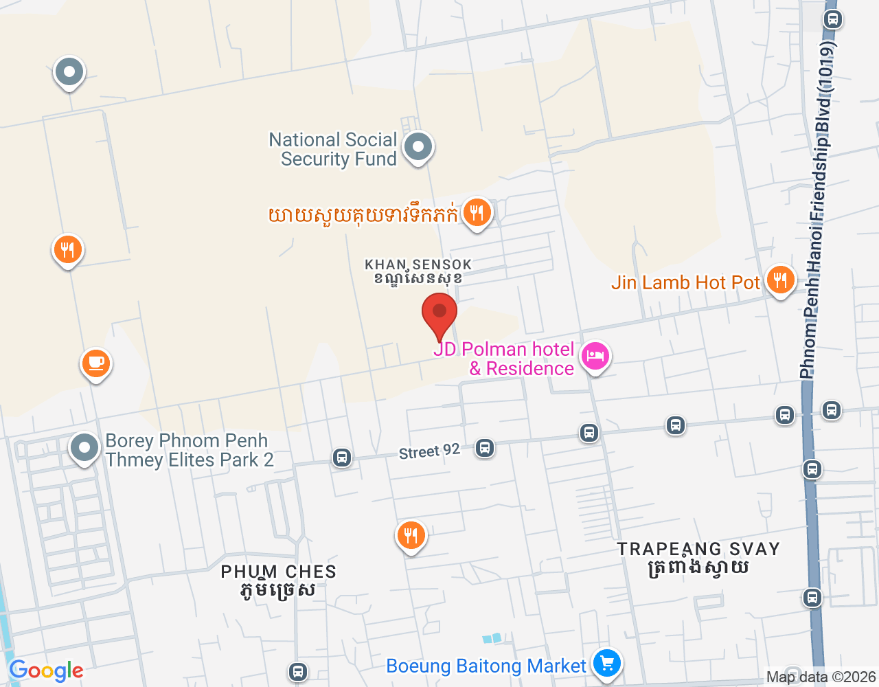 បុគ្គលិកបញ្ញើ location map