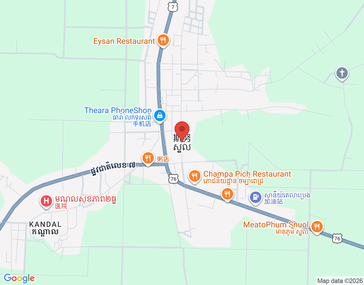 បុគ្គលិកបញ្ញើ location map