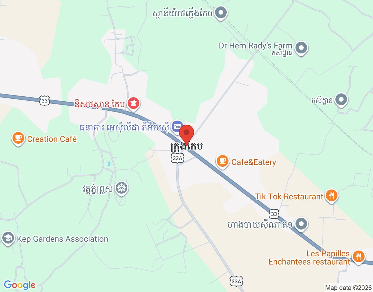 សន្តិសុខ location map