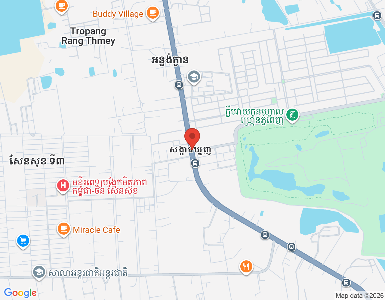 CCTV Operator location map